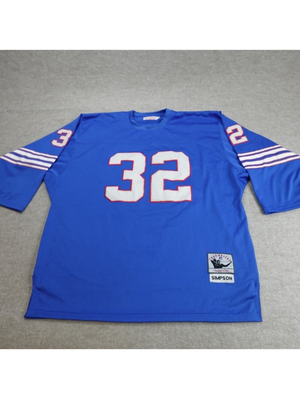 Mitchell & Ness Jersey 54 2XL O.J. Simpson Buffalo Bills NFL Throwback Vintage